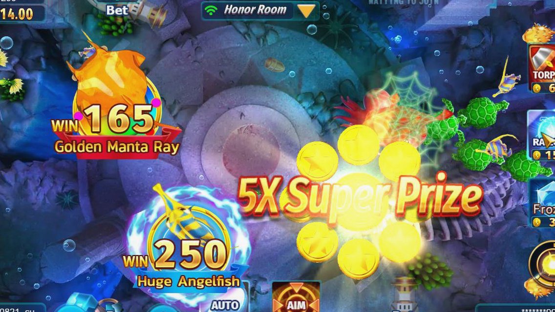 Mega Fishing · Giao diện thực tế ứng dụng HB88